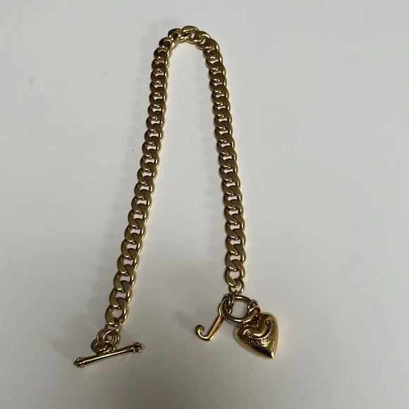 Juicy Couture Thick Chunky Gold Chain Necklace • 17” long - Picture 4 of 5